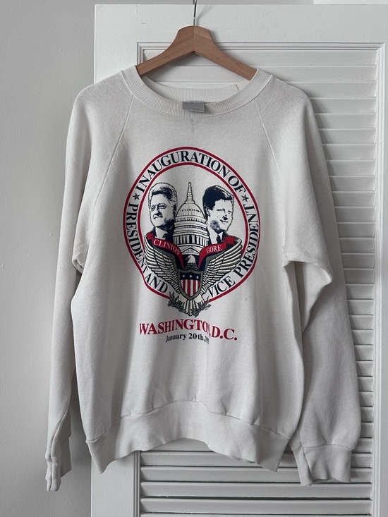 Oneita Other - Vintage 1993 Clinton/Gore Presidential Inauguration Crewneck | XL